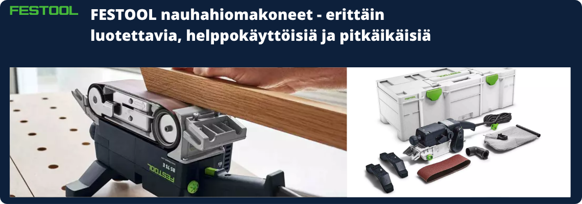 Festool nauhahiomakoneet